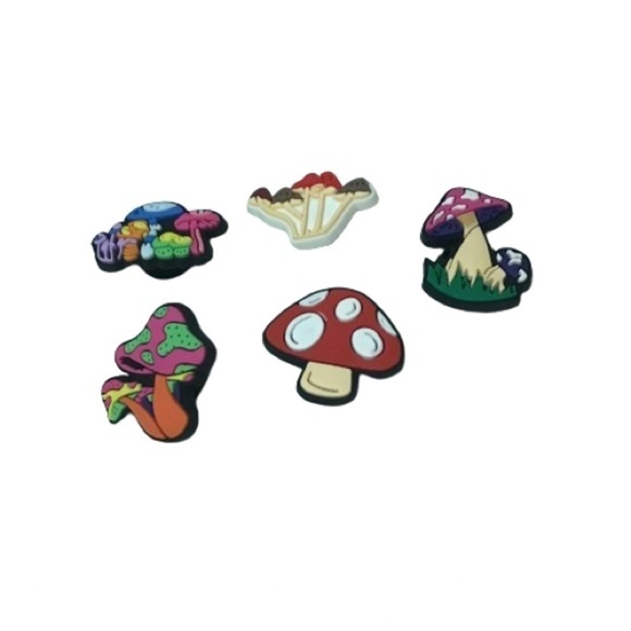 Mushroom jibbitz croc charms - Picture 1 of 4